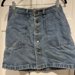 YIMEIX UAN Jeans Mini Skirt